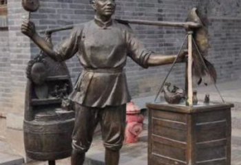 房地產火鍋雕塑 現代民俗雕塑 幾何小吃雕塑