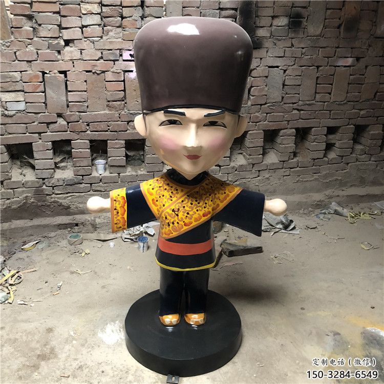 別墅區(qū)京劇雕塑 仿真唱戲雕塑 大型民俗雕塑