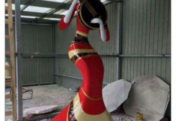 創(chuàng)意舞蹈雕塑 仿古跳舞雕塑 公園演員雕塑