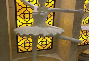 仿古舞蹈雕塑 彩繪跳舞雕塑 步行街演員雕塑