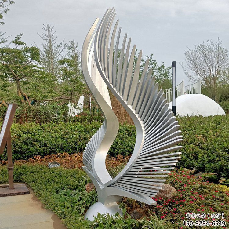 仿真風箏雕塑 電鍍現代雕塑 部隊景觀雕塑