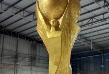 異形獎杯雕塑廠家 現(xiàn)代校園紀(jì)念雕塑 校園標(biāo)識雕塑