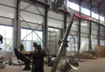 創(chuàng)意薩克斯雕塑 啞光樂器雕塑 公園西方樂隊雕塑