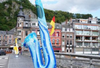 鑄造薩克斯雕塑 中式村口西方樂(lè)隊(duì)雕塑 景觀樂(lè)器雕塑