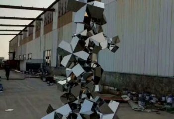 景觀鵝卵石雕塑 剪影空心石雕塑 商業街雕塑