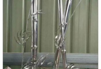 竹葉雕塑 景觀校園竹類雕塑 商業街植物雕塑