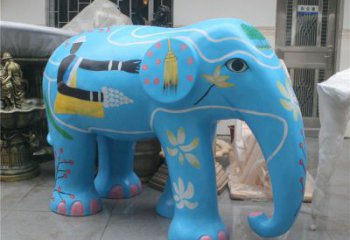 廣場大象雕塑供求，露天雕塑，彩繪大象雕塑標準