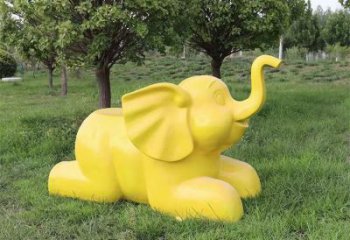 景觀大象雕塑承接，城市裝飾，彩繪大象雕塑生產商