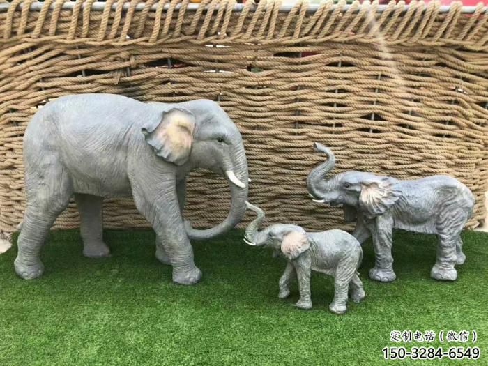 廣場大象雕塑批發(fā)，廣場系列，仿真大象雕塑定價(jià)