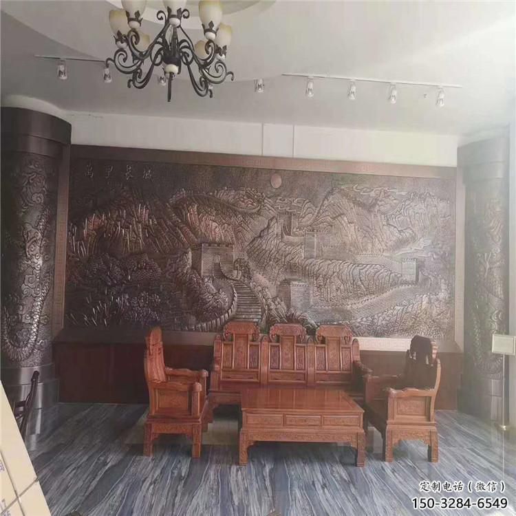 門口浮雕點擊，地標擺件，鑄銅城堡浮雕承接