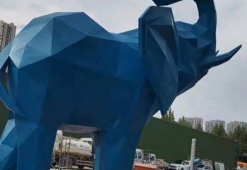 大象雕塑擺件制造，景觀擺件，烤漆大象雕塑選定