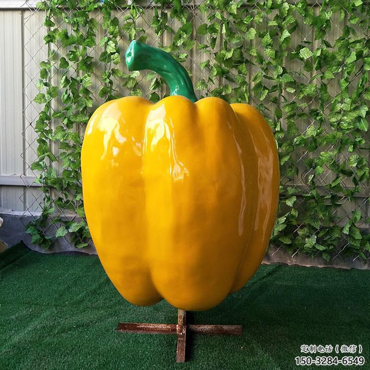 果籃雕塑常用，公園小品，房地產辣椒果籃雕塑生產商