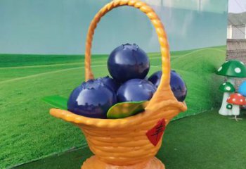 果籃雕塑專供，景觀雕塑，小區(qū)葡萄果籃雕塑標(biāo)準(zhǔn)