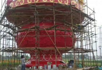 廣場花籃雕塑供求，露天雕塑，企業(yè)不銹鋼花籃雕塑標(biāo)準(zhǔn)