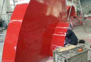 商場花籃雕塑供求，村標(biāo)概念，城市花朵花籃雕塑制作承接