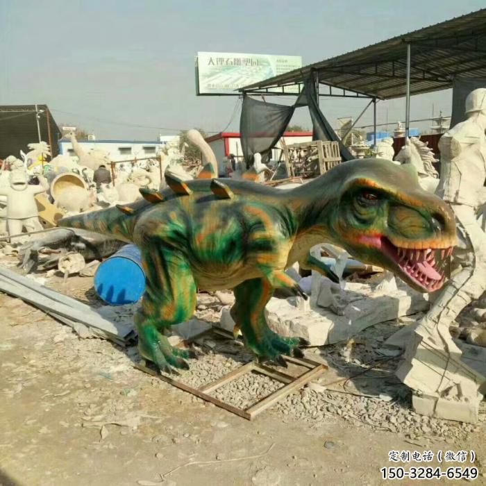 主題恐龍雕塑制作，美陳概念，軟體發聲恐龍雕塑專供