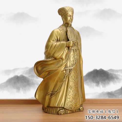 鑄銅諸葛亮雕塑