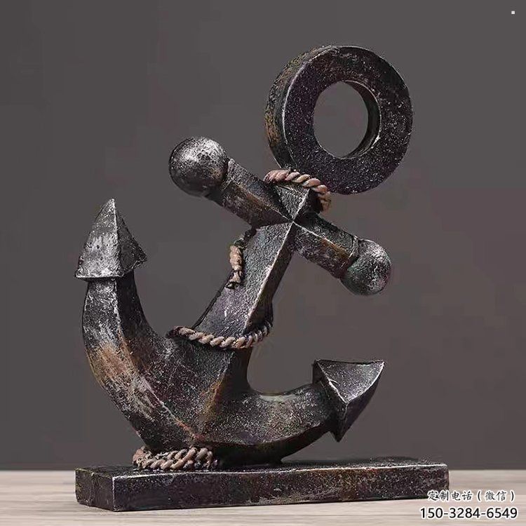 創(chuàng)意船錨雕塑