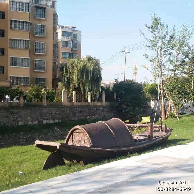 創意船艇雕塑