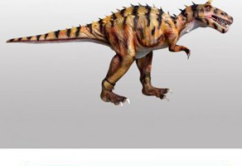 牛龍雕塑選用，廣場雕塑，發聲恐龍雕塑選用