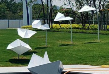 紙船雕塑標(biāo)準(zhǔn)，街頭藝術(shù)，廣場折紙船雕塑通用