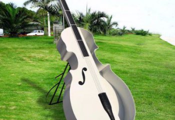 大提琴雕塑訂做，城市雕塑，不銹鋼大提琴雕塑專供