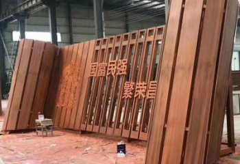 園林書籍雕塑，噴漆景觀雕塑，網(wǎng)格形式