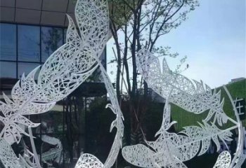 羽毛雕塑工程供應，校園雕塑，烤漆羽毛雕塑供求