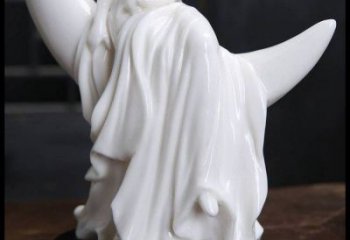 月亮雕塑批發，標識雕塑，展示月亮仙子雕塑優選