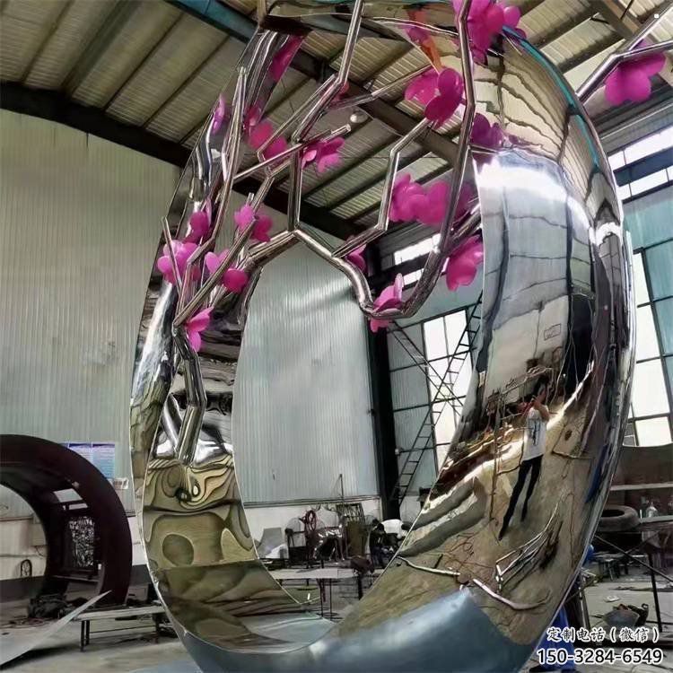 南平梅花雕塑工廠優選，城市裝飾，景觀梅花雕塑供給