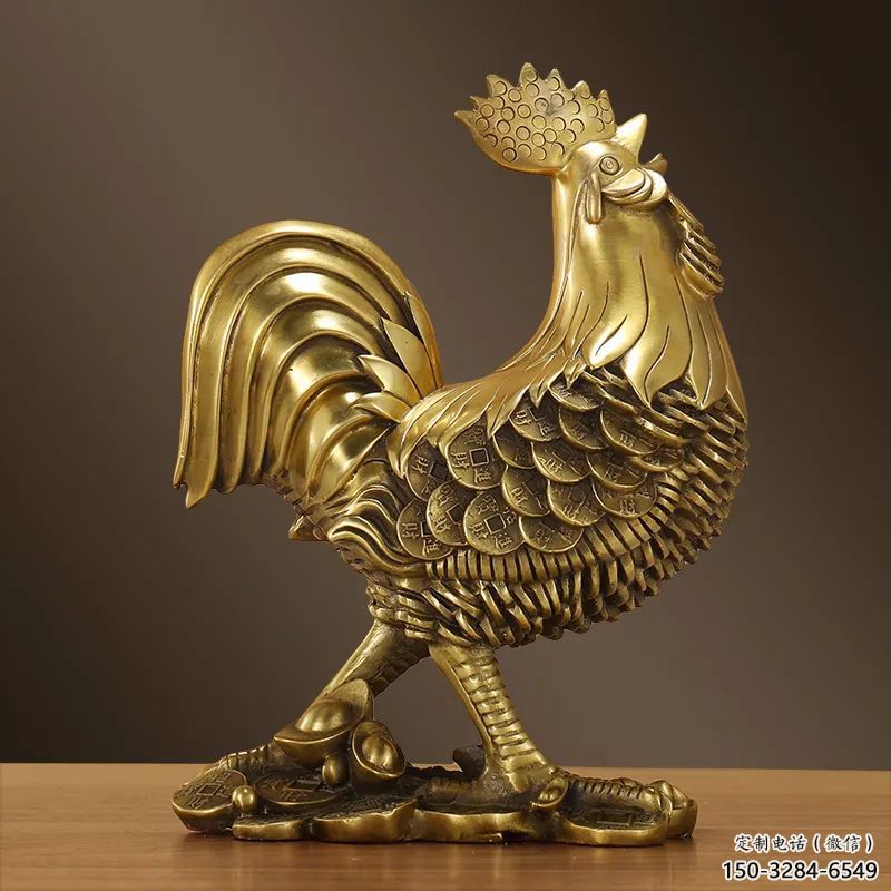 蘭州園林小雞雕塑，文化標識，電鍍工藝
