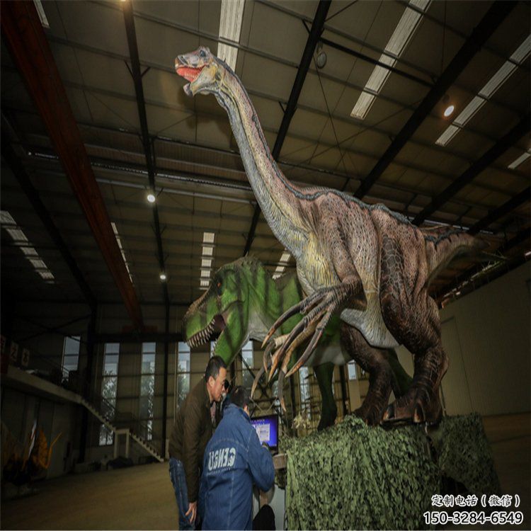 南明戶外恐龍雕塑通用，多彩藝術，景觀玻璃鋼恐龍雕塑供應