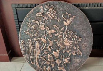 池州鍛銅浮雕廠家，露天雕塑，鑄銅福字浮雕訂做