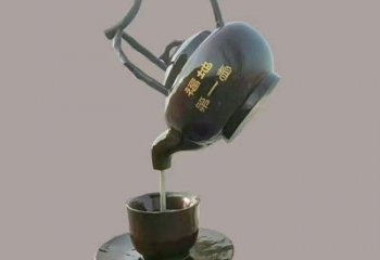 湛江玄關(guān)懸壺雕塑