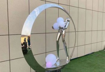 北海仙子雕塑展品，公園小品，景觀圓環仙子雕塑生產商