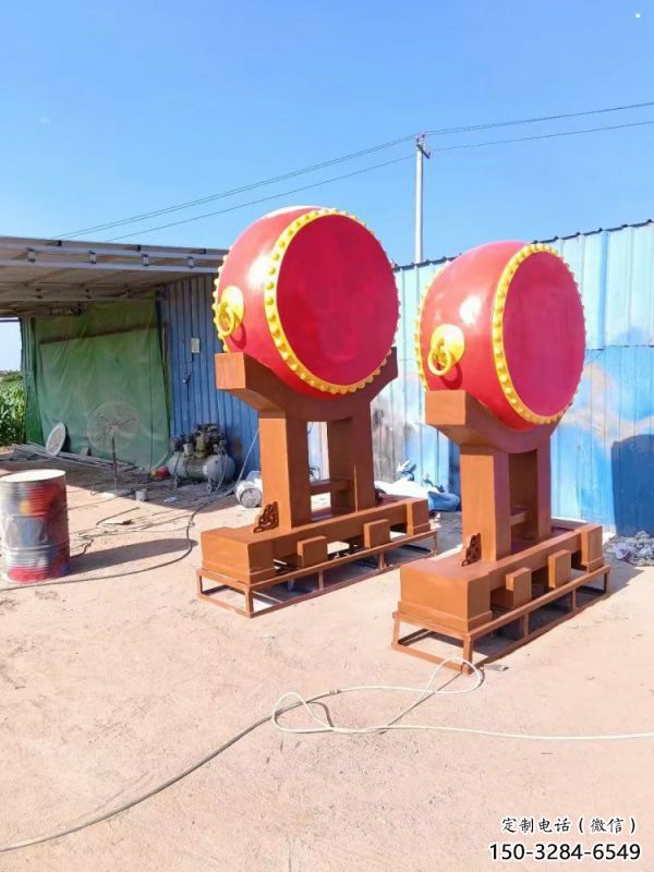 定安景觀戰(zhàn)鼓雕塑