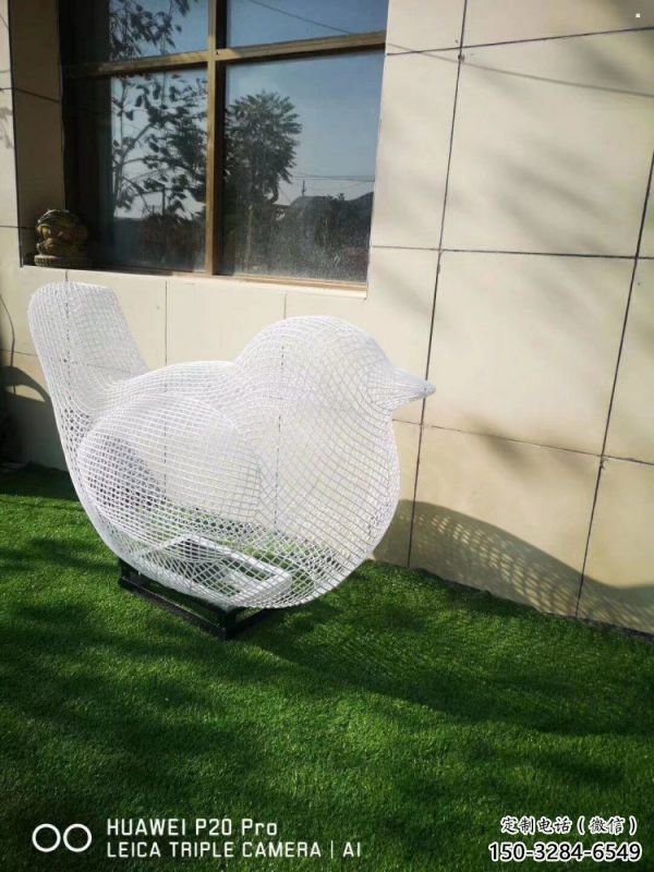 承德鏤空鳥雕塑供需，透雕系列，鐵藝小鳥雕塑制造商