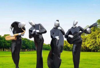 屯昌住宅小區(qū)吹拉彈唱雕塑