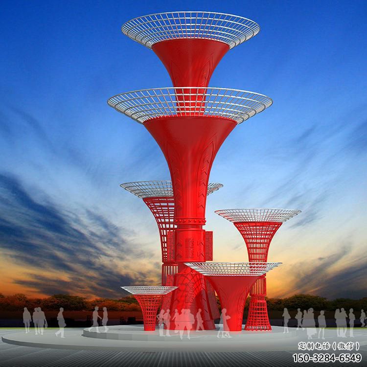 南陽精神堡壘雕塑加工