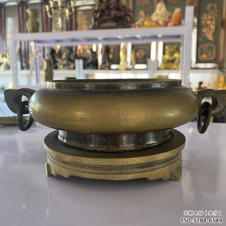 三門(mén)峽鍛銅香爐廠家