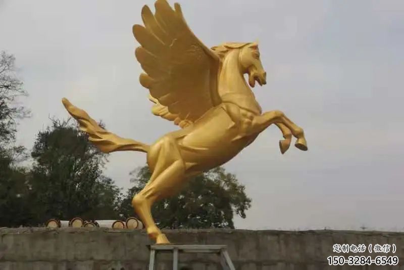 南陽(yáng)園林金馬雕塑