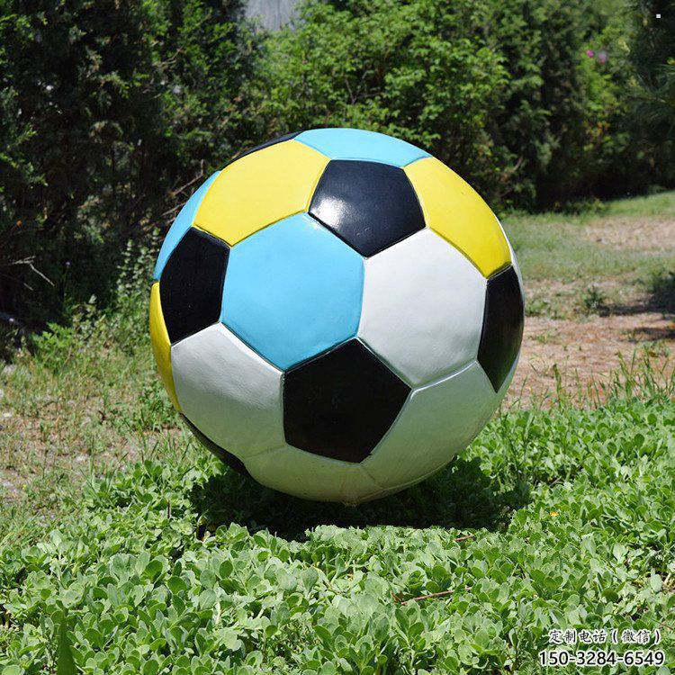 牡丹江籃球雕塑觀賞型，戶外擺放，玻璃鋼籃球雕塑定制廠家