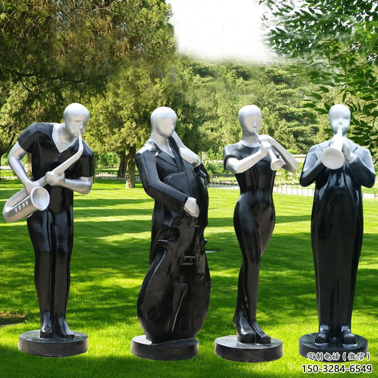 綠園公園吹拉彈唱雕塑