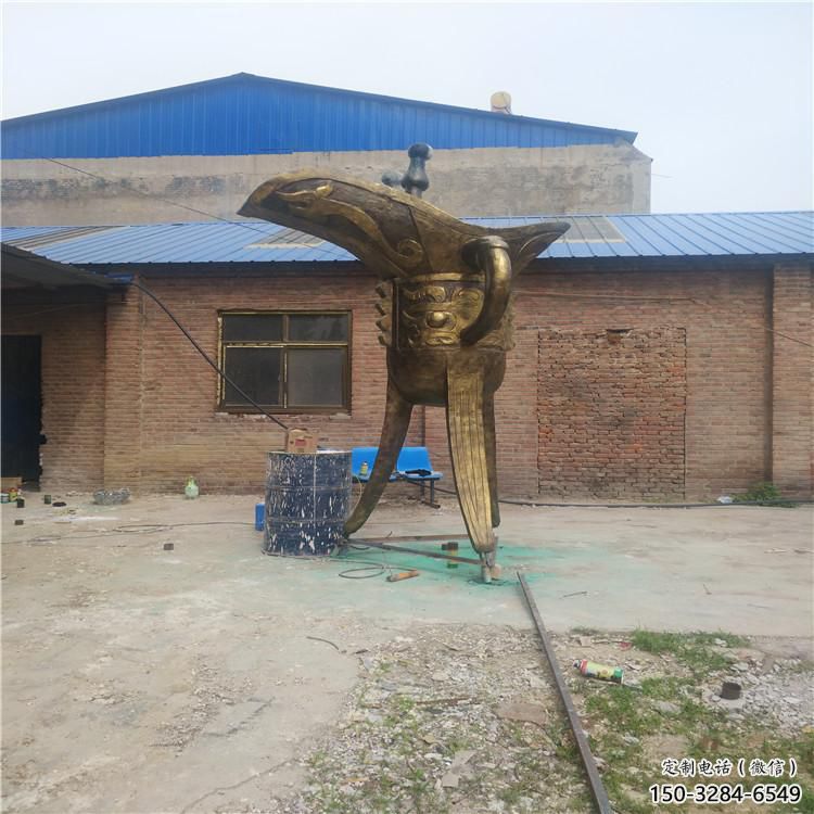 延邊公園酒杯雕塑