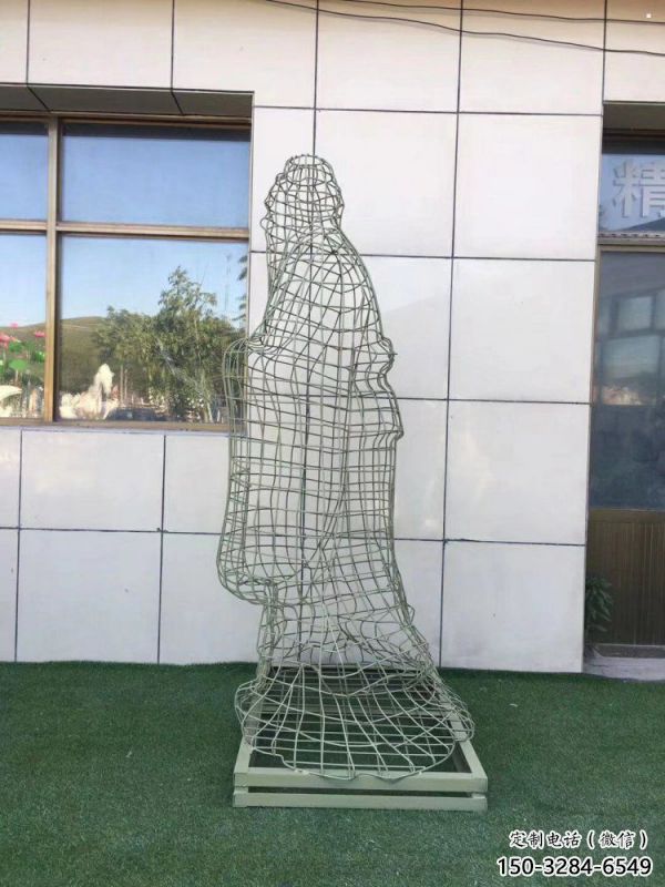 雙陽鏤空孔子雕塑服務商，景觀雕塑，鐵藝校園人物雕塑選定