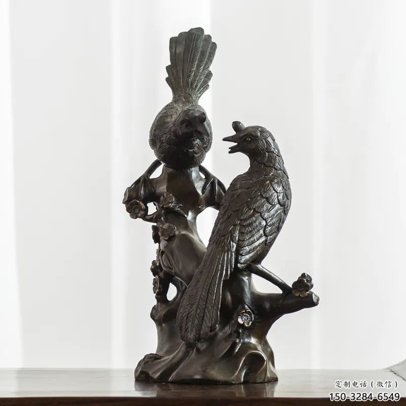 忻州園林喜鵲雕塑