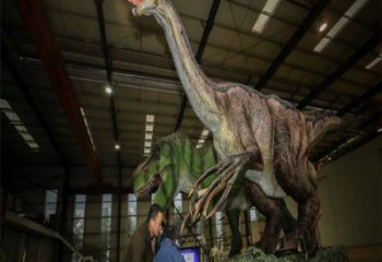 遼陽戶外恐龍雕塑通用，多彩藝術，景觀玻璃鋼恐龍雕塑供應