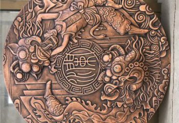 沈陽戶外浮雕供求，村標概念，鍛銅浮雕制作廠家