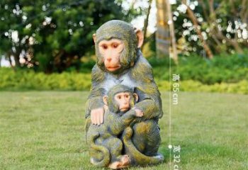 鞍山園林猴子雕塑
