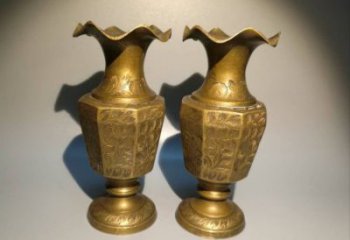 呼倫貝爾花瓶雕塑定價(jià)，鑄銅工藝，銅花瓶雕塑制作廠家